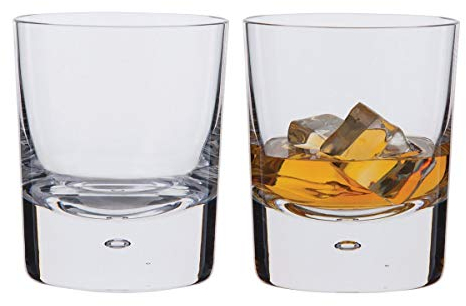 Dartington Crystal - Exmoor Double Old Fashioned Crystal Tumbler, Set of 2