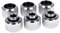 Alphacool Eiszapfen 16mm HardTube Anschraubtülle G1/4 für Plexi- Messingrohre - Chrome Sixpack