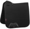 LeMieux Prosport Cotton Dressage Square Dressur-Schabracke, Schwarzes Baumwollquadrat, XL