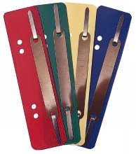 Q-Connect 1012500510 Heftstreifen und Aktenbinder PP 34x150mm 25 stück hellblau