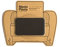 MastaPlasta Selbstklebende Premium Leder Reparatur Patch - Dunkelbraun Leder - 10cm x 6cm. Sofortige Polsterung Qualität Patch für Sofas, Auto Interieur, Taschen, Jacken