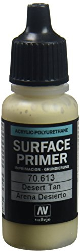 Vallejo Model Color 17 ml Polyurethane Primer - Desert Tan Base