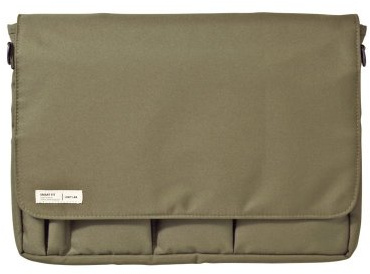 LIHIT LAB Carrying Pouch (Laptop Sleeve), 9.4 x 13.4 Inches, Olive (A7577-22)