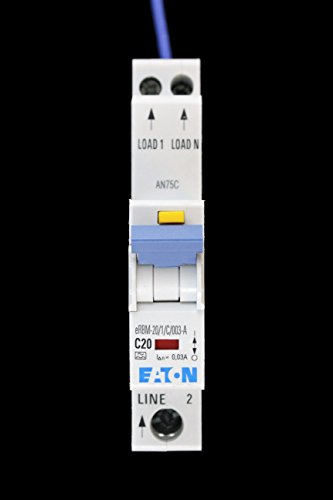 Eaton MEM3 EMCH120R30 MEMSHIELD 3 RCBO 20A 30mA 10kA Type C SP.