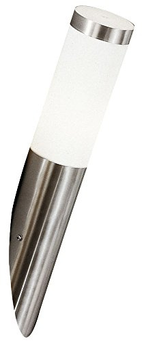 Hochwertige LED Wand Beleuchtung Außen Lampe Strahler E27 Leuchte IP44 Edelstahl Globo 3157LED