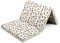 Klappmatratze Kinder Baby Reisematratze faltbar 120 x 60 x 5 cm Reisebettmatratze Schaumstoff Matratze Kindermatratze 3-teilig Vögel