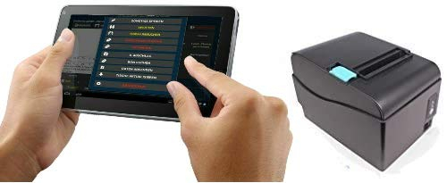 Mobiles Kassensystem für GASTRONOMIE: 7 Bedienerterminal, Bondrucker