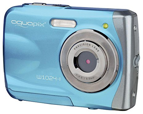 Easypix 10012 Aquapix W1024-I Splash Appareil photo numérique sous-marin Bleu glacier