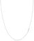 KEZEF Sterling Silver 1.3 mm Cable Chain for Women or Men - 925 Silver Italian Necklace Chain - Hypoallergenic and Tarnish Resistant - 18 Inches | 45 cm