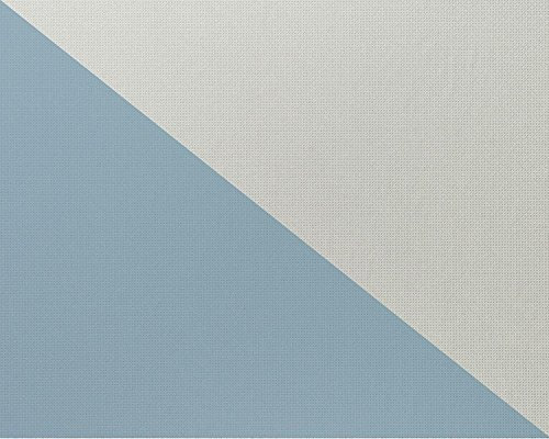 Papier peint intissé blanc à peindre texturé EDEM 80375BR60 décorative aspect canevas double 106 cm - 26,50 m2