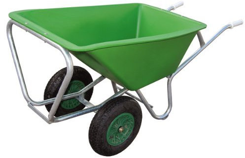Agritura US Carriola Fort TK - 160 Liter, Verde, Plastica