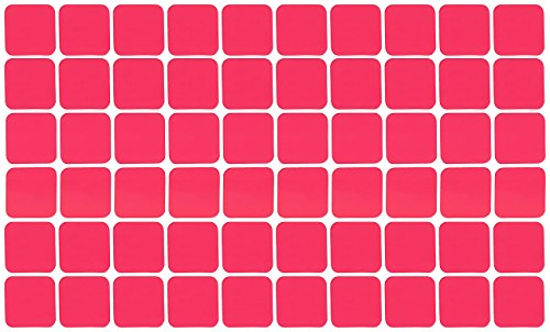 AGT Klebepunkte: 60er-Set doppelseitige Klebepads, 25 x 25 mm, Tragkraft 200 g/cm² (Klebeband-Pads, Doppelseitiges Klebeband-Pad, Rauchmelder)