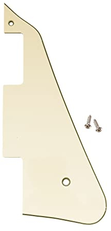 Musiclily LP Gitarre Schlagbrett für USA Les Paul Modern Style E-Gitarre,3 lagig Crème