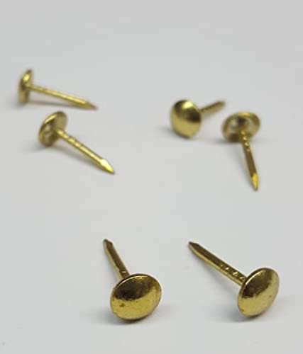 Ziernägel 20 1/3 Ø 6,5mm messing 250 Stück
