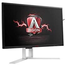 AOC AGON AG241QX - 24 Zoll QHD Gaming Monitor, 144 Hz, 1ms, FreeSync Premium (2560x1440, DVI, HDMI, DisplayPort, USB Hub) schwarz