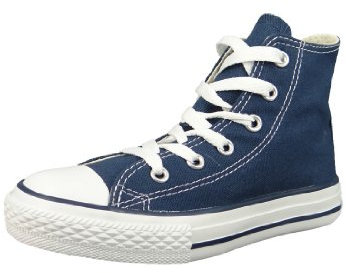 Converse Jungen Unisex-Kinder Chuck Taylor All Star Hi Sneaker, Blau (Navy), 33 EU