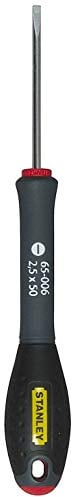 STANLEY 0-65-006 - Destornillador plano FatMax electricista 2,5 x 50 mm