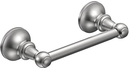 Moen DN4408CH Vale Double Post Pivoting Toilet Paper Holder, Chrome