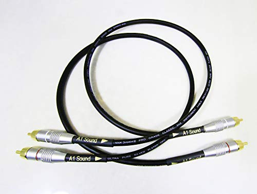 Van Damme Black Ultra X Audio Analogue Interconnect 2 Metre Pair