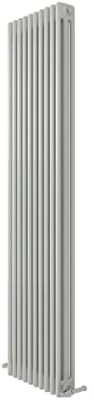 iBathUK Regency Tall Vertical Column Radiator, Triple Panel Radiators, 1800x460mm Slim Radiator, Wall Mounted for Bathroom,Kitchen,Living Room- White