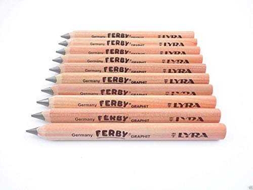 Jumbo Lyra Ferby Triangular Chunky Pencils - Pre School Handwriting Learning Art - Number Of Items: 3 by a2bsales