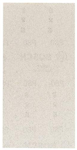 Bosch Professional Set of 10 Sanding Sheets M480 Best for Wood and Paint (Wood and Paint, 93 x 186 mm, grit G400, Accessories for Orbital Sanders)