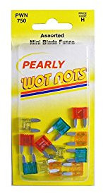 Pearl PWN750 Assorted Mini Blade Fuses