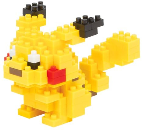 Nanoblock Pokemon Pikachu NBPM-001, Bandai