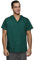 Mirabella Health & Beauty Unisex Lister Hospital Scrub Top Bottle Green M