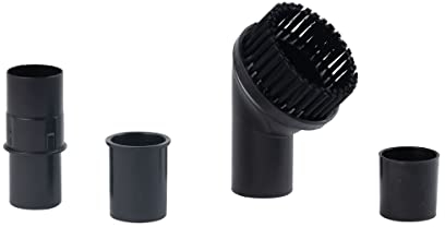 TopFilter 88500 Brosse aspirateur universelle ronde, petite brosse aspirateur ronde, brosse aspirateur Hoover®, Plastique, Noir, 7,5 cm
