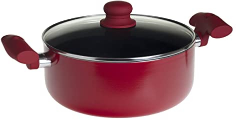 Faitout aluminium avec couvercle 24 cm