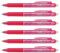 Pilot 6 einziehbar Tintenroller Frixion Ball Clicker 0,5 Rosa