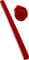 Herbin Siegellack Rot - Bank 1 Stange, 22 cm, Siegellackstange Feuerrot Knallrot für brechende Siegel
