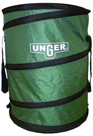 UNGER Nifty Naber Bagger (Gartenabfallsack, aufklappbare mobile Müllsammeltonne, Fassungsvermögen 180 Liter) NB 300