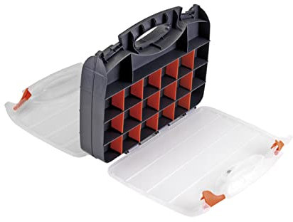 Alyco - Maletín Organizador Doble, Para Consumibles, 380 x 290 x 80 mm - 192768