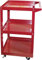 Berger & Schröter + Schröter 60464 Werkzeugrollwagen Servicewagen Rot (L x B x H) 410 x 510 x 900 mm