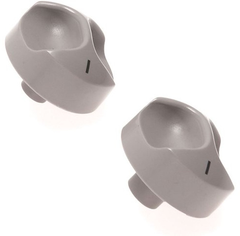 Dometic Plastic Knob Pack for Fridge Freezer, Grey, Compatible with Car
