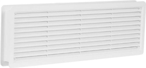 Door Air Vent Grille Ventilation Grill Door Bubble Lattice Door Grille 400 x 130 mm White