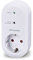 ednet Smart-Home - Funk-Steckdose - Innenbereich - Schaltleistung 3680 W (230 V / 16 A) - 433 MHz Technologie - Weiß