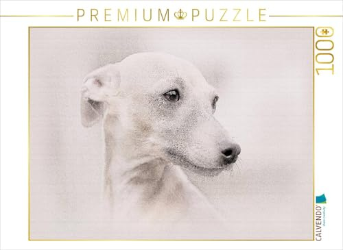 CALVENDO Puzzle EIN Bild aus dem Kalender Italienische Windspiele 2017 | 1000 Teile Lege-Größe 64 x 48 cm Foto-Puzzle für glückliche Stunden