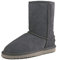 Shenduo Donna Stivali Impermeabile da Neve Invernali con Corta Altezza caviglia D5125 Grigio 40EU