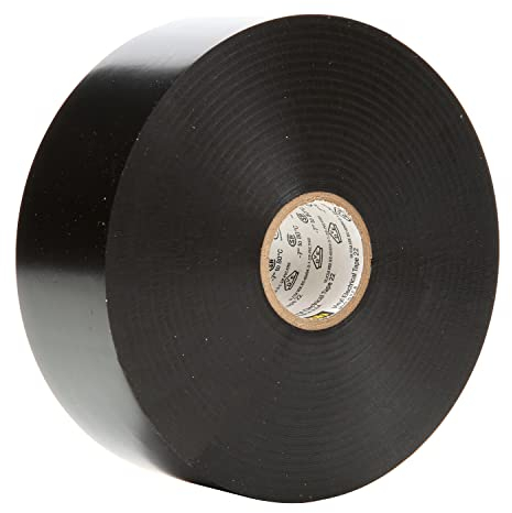 3M 221933 Scotch Vinyl Elektro-Isolierband, 19 mm x 33 m, 0,25 mm, Schwarz