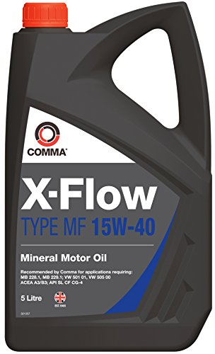 Comma XFMF5L 5L X-Flow Type MF 15W40 Mineral Motor Oil