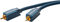 Clicktronic Casual Videokabel (Cinch-Stecker/Cinch-Stecker, 0,5m)