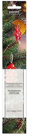pajoma® Räucherstäbchen Wintermärchen 10 Stück | Weihrauch-Stäbchen 28 cm - in dekorativer Verpackung