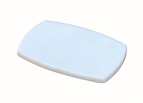 KLEO – Seifenschale aus weißem Marmor, Stein, Badzubehör für Badewanne, Wanne oder…