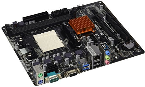 Asrock N68-GS4 / USB3 FX R2.0 AMD Dual Core 2 Extreme/Core 2 Duo LGA 775 865 G/ICH5 Micro ATX Motherboard – Schwarz