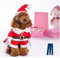 Weihnachtskostüme für kleine Hunde, mittelgroße Hunde oder Katzen, Weihnachtsmannanzug mit Mütze, Weihnachtskleid mit Mütze, Weihnachtsmannkostüme mit Nikolausmütze, Weihnachtskleid mit Nikolausmütze