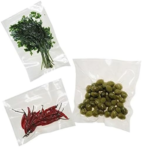 Louis Tellier NV011 Set von 40 Beuteln für Vakuumverpackungsmaschine 28 x 20 cm.