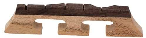 BQLZR Maple Ebony Bridge For 6 String Banjo